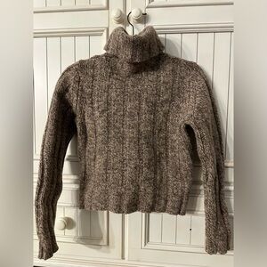 Abercrombie & Fitch Merino Wool Turtleneck Sweater